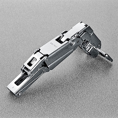Cerniera serie 200 155° collo  0 spessore minimo 10 mm