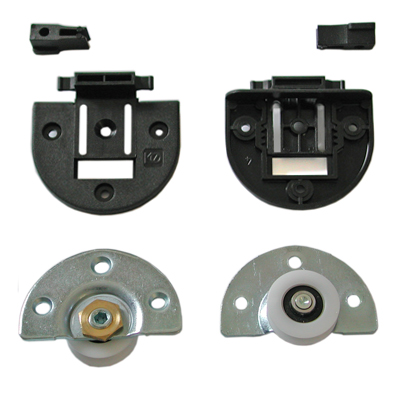 Guarnitura completa System 0105 per 1 anta legno peso max 60 kg