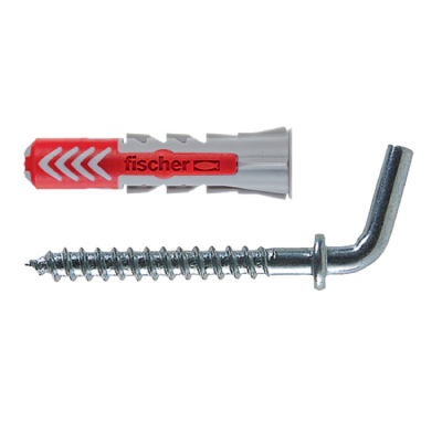 Tassello Fischer Duopower 6/8 con gancio corto