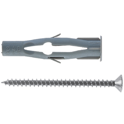 Tassello Fischer FU in nylon con vite