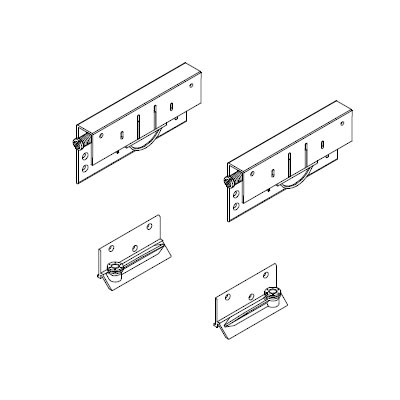 Guarnitura per anta interna Master Universal H 33