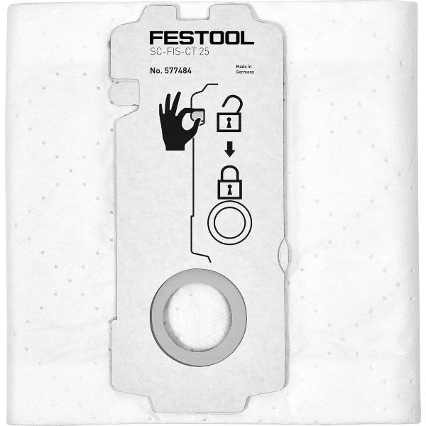 Sacchetti filtro Festool SC-FIS-CT 25 Selfclean