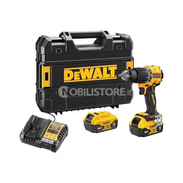 Trapano Avvitatore DeWalt 18V 5 Ah XR Brushless DCD799P2T-QW