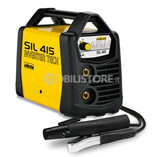 INVERTER Deca per saldatura ad elettrodo e TIG in corrente continua Sil 415