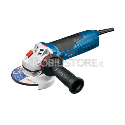 Smerigliatrice Angolare Bosch GWS 19-125 CIE + 5 dischi abrasivi grana 36x