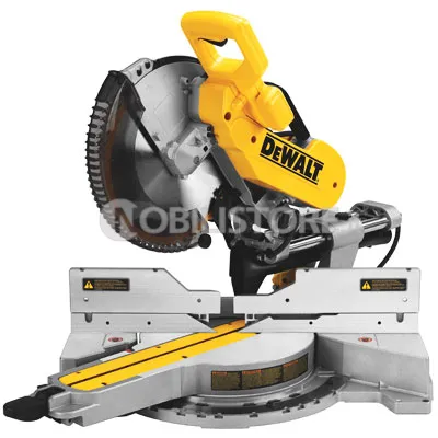 Troncatrice radiale Dewalt DWS780 con sistema di tracciatura XPS