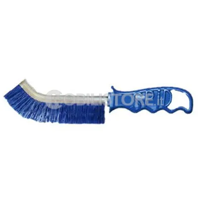 Spazzola Spid manico blu