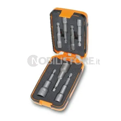 Set 7 bussole esagonali magnetiche Beta 862F/A7 1/4"