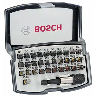 Set inserti Bosch Extra Hard, 32 pezzi
