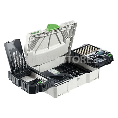 Set montaggio Festool SYS 1 CE-SORT per avvitatura e foratura
