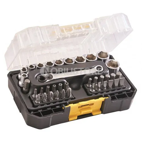 Set inserti e bussole Stanley FatMax in Pro-Stack, 37 pezzi