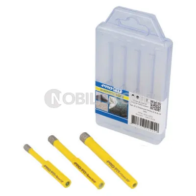 Set seghe a tazza Profit Diamond Dry 6-8-10 mm