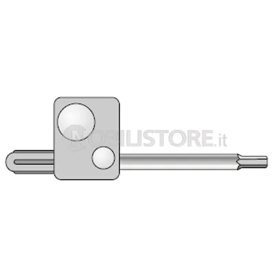 CHIAVE TORX 15 PER MONTAGGIO COLTELLI IN HM