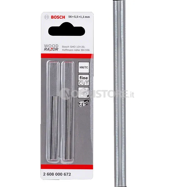 Lama per pialletti Bosch, diritta 56 mm