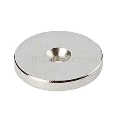 Magnete al neodimio foro Ø 3 mm