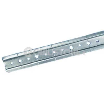 Barra reggipensili H 47 mm in acciaio