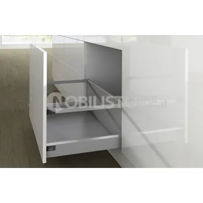 Kit spondine ArciTech altezza 94 mm per cassettone altezza 282 mm con ringhierina