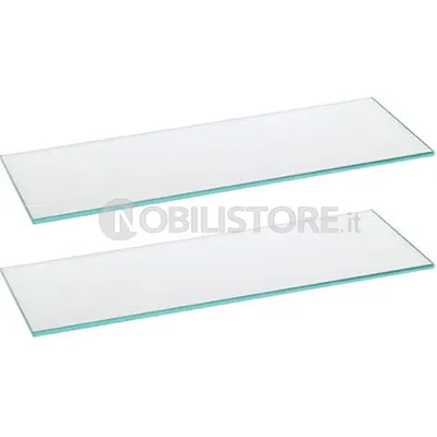 Set inserti in vetro da 10 mm per sponda Inlay altezza 187 mm