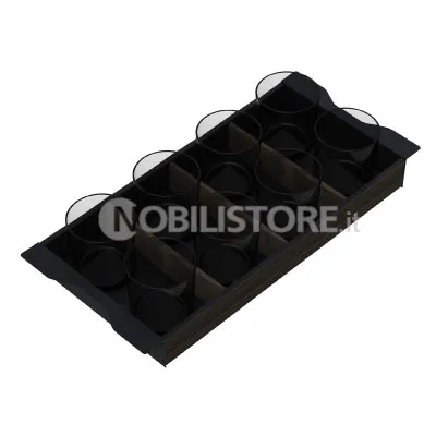 Inserto box portabicchieri per dispensa Filo e Fit