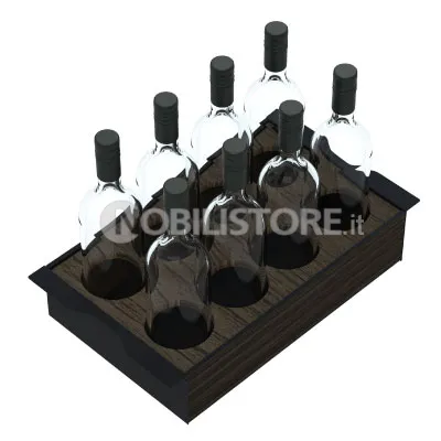 Inserto box portabottiglie per dispensa Filo e Fit