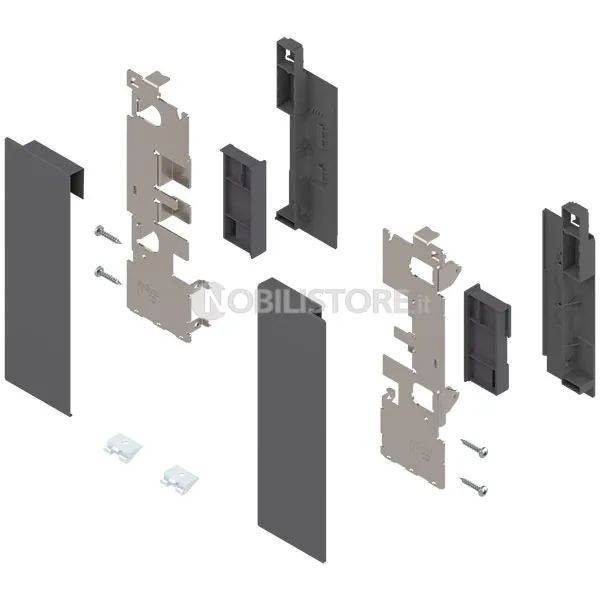 Set attacchi frontale Legrabox 770 C cassetto interno con inserto