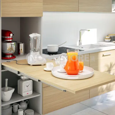 Dispositivo Homework, tavolo abbattibile a soffietto