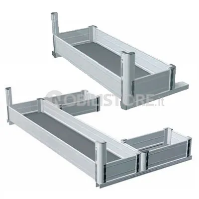 Estraibile New Line portadetersivi sottovasca portata 30 kg