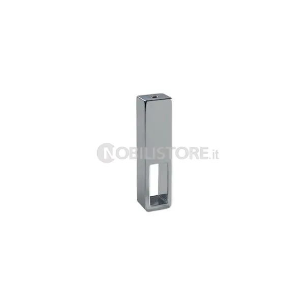 Reggitubo centrale cromato per tubo 25x10 mm