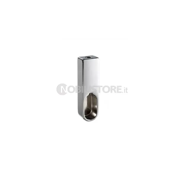 Reggitubo per tubo ovale laterale 30x15 mm