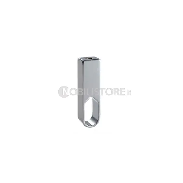 Reggitubo per tubo ovale centale 30x15 mm
