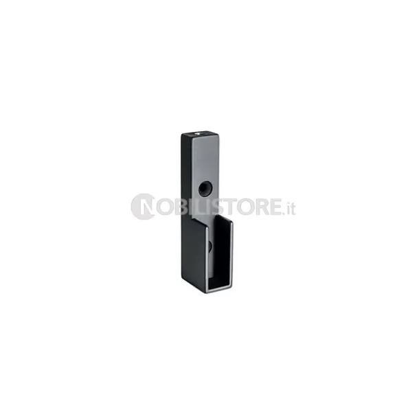 Reggitubo laterale bronzato per tubo 30x12 mm