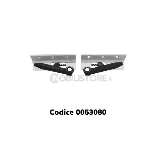 Coppia Pattini Inferiori Interni H 17 mm