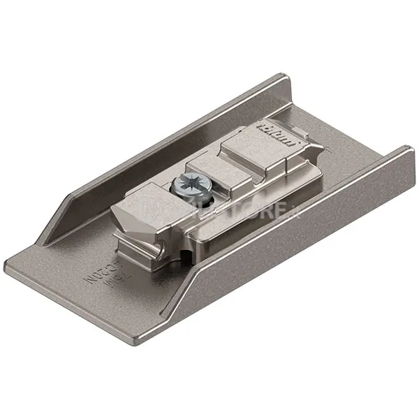 Base di premontaggio cerniera cristallo Clip Top