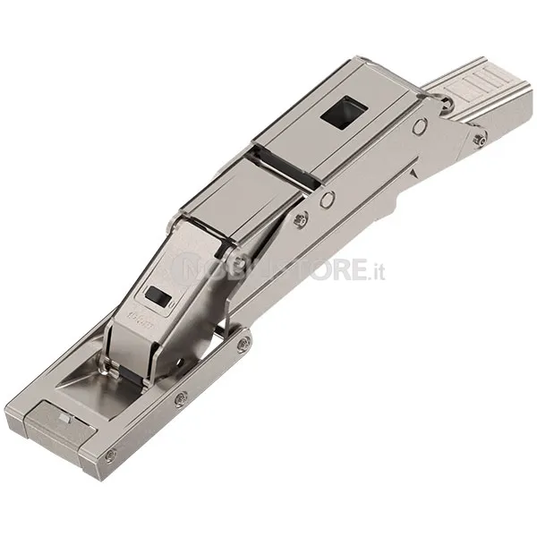 Cerniera Clip Top Blumotion 110° per cristallo battuta con sormonto