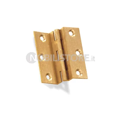 Cerniera ottone fresata doppio collo
