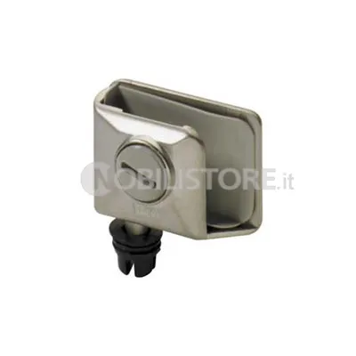 Coppia cerniere ET150 per ante in vetro a filo spessore max 5,2 mm