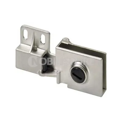Coppia cerniere ET5150 per ante in vetro a filo spessore max 6,3 mm
