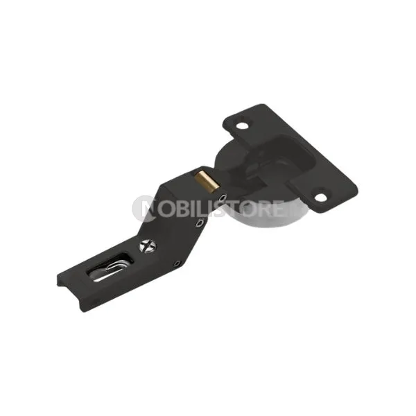 Cerniera serie N 94° ammortizzata doppio collo titanio