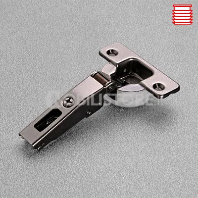 Cerniera SILENTIA Serie 700 110° collo 0 Titanio
