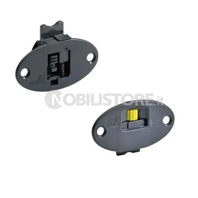 Componenti Slide Line 55 Plus a filo per guarnitura anta legno peso 30 kg