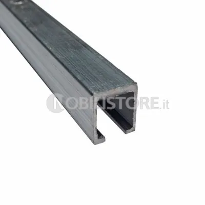 Binario System 0350 di scorrimento superiore in alluminio
