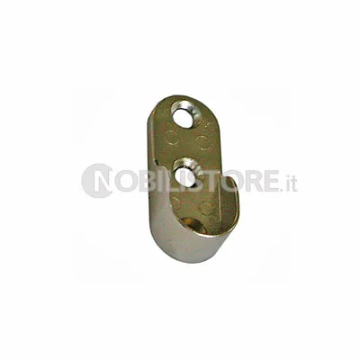 Reggitubo in zama per tubo ovale 30x15 mm