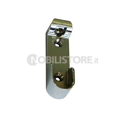 Reggitubo in zama per tubo ovale 30x15 mm