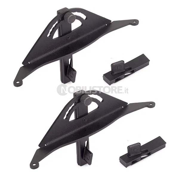 Set supporti Zero per ripiano legno inclinato