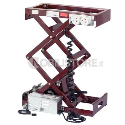 Sollevatore elettrico a forbice doppia portata da 80 a 120 kg