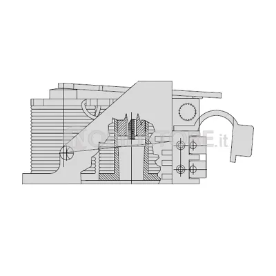 Bobina elettrica Cisa 12V per serratura 11721