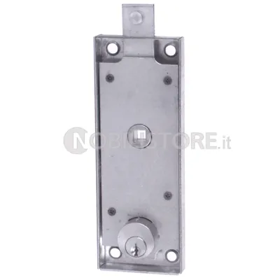 Serratura Fasem per porte basculanti quadro 8 mm