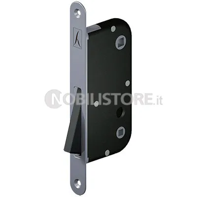 Serratura Bonaiti B-One 901 per bagno quadro 6 mm
