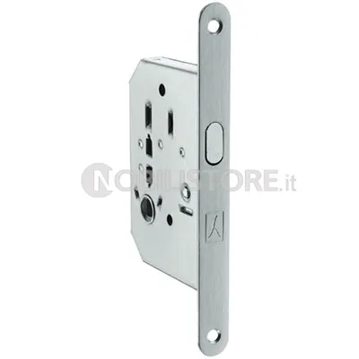 Serratura Bonaiti 061 a gancio per bagno quadro 8 mm