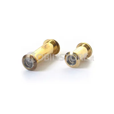Spioncino per porta in ottone lucido